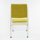 Tricolor chrome armchair