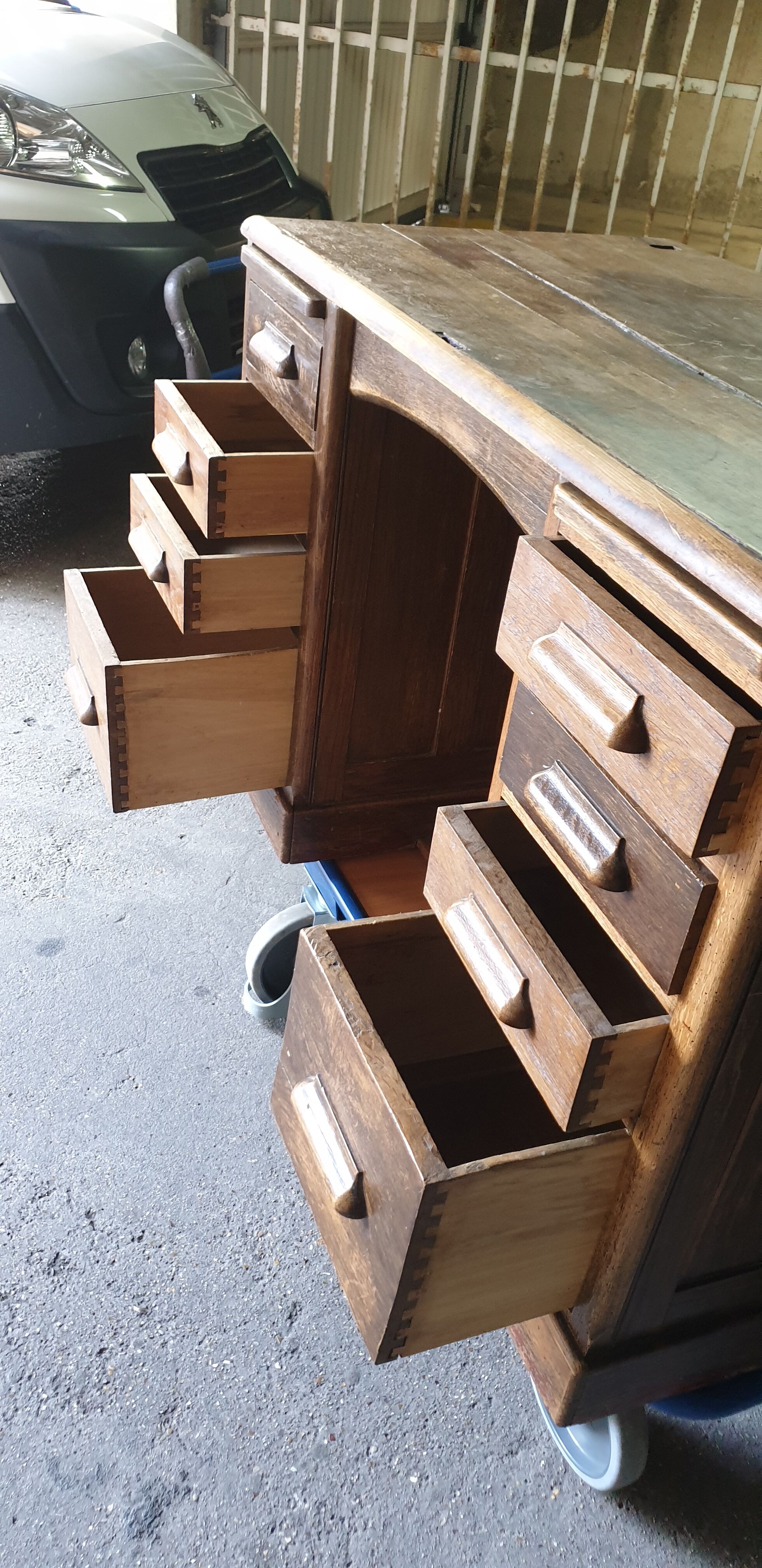 Half-20th oak office