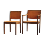 Vintage chair and armchair