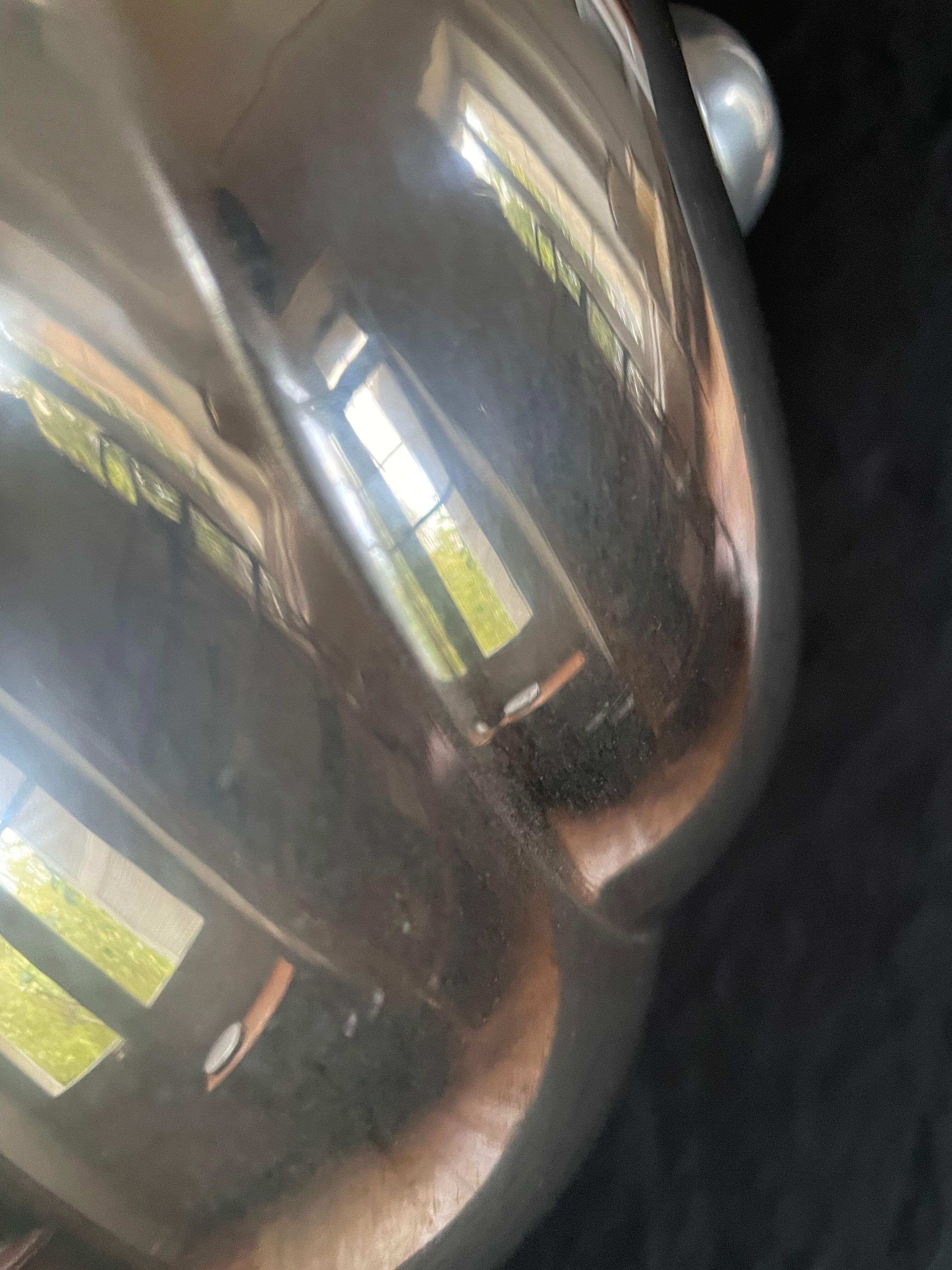 Art deco chrome mushroom lamp