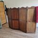 Nineteenth century wooden 4-leaf country canopy