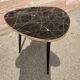 1960 French cocktail coffee table vintage design 1960 Scandinavian tripod