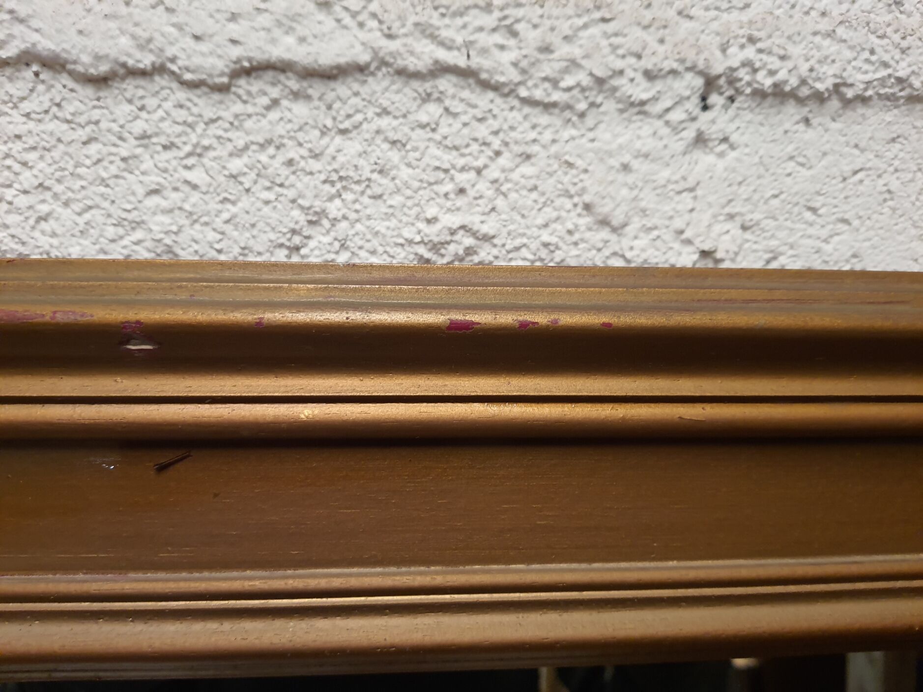 Mirror gilded wood 156x135