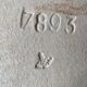 Vintage ceramic wall plaque 1960 Germany