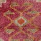 3x10 Pumpkin Orange & Pink Turkish Runner Rug, 96x309Cm