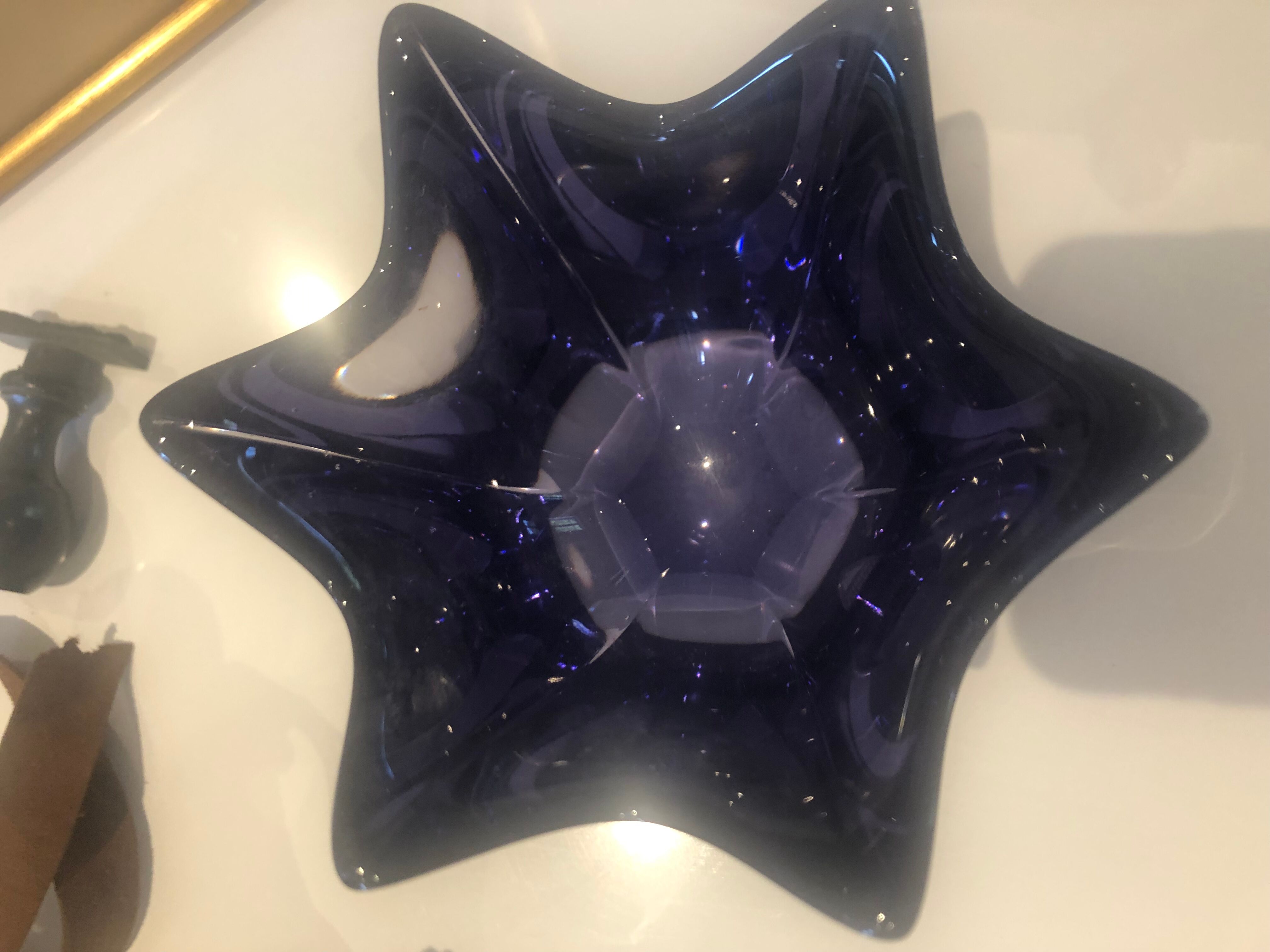 Tulip cup swedish crystal orrefors