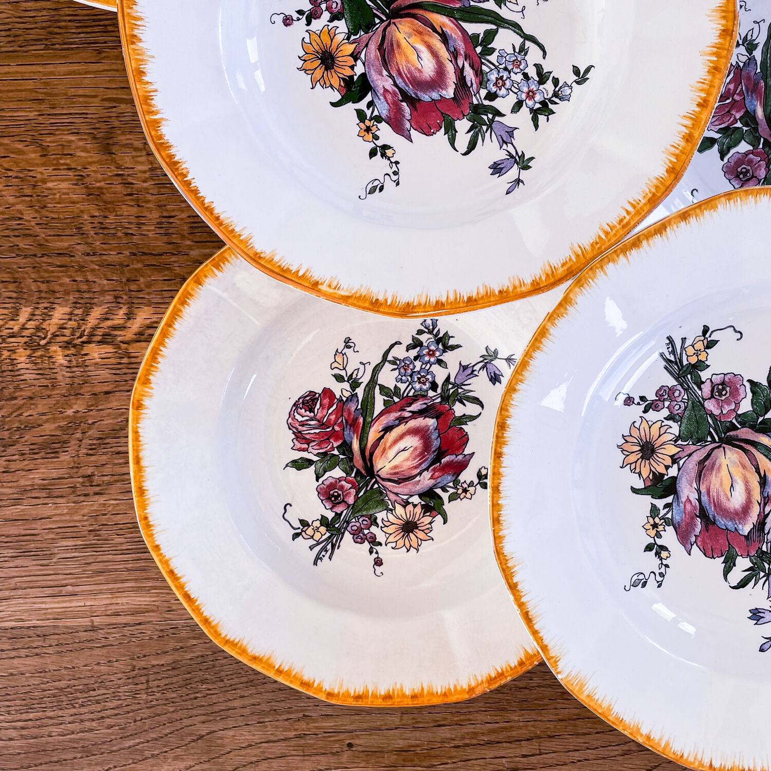 Service of 6 hollows Sarreguemines