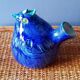 Vase Birds in Glazed Ceramic
