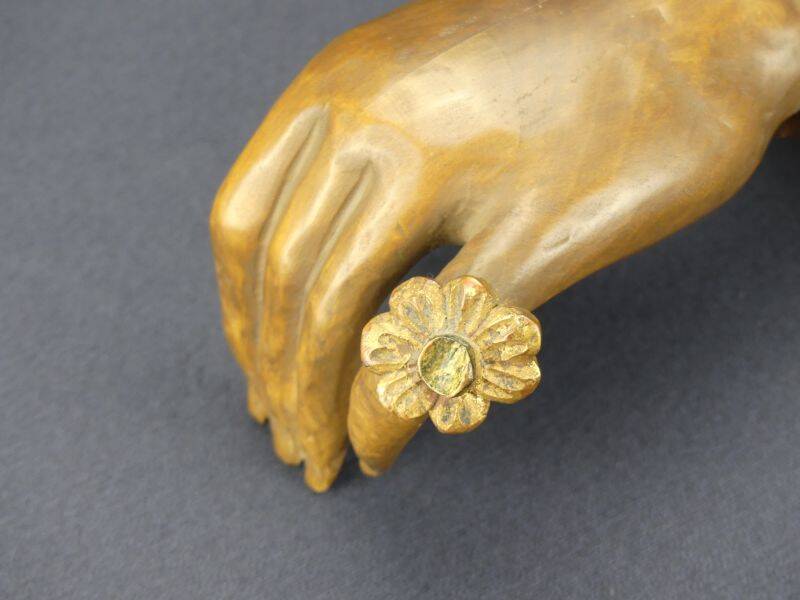 Palladio, Italie, main en bois sculpté