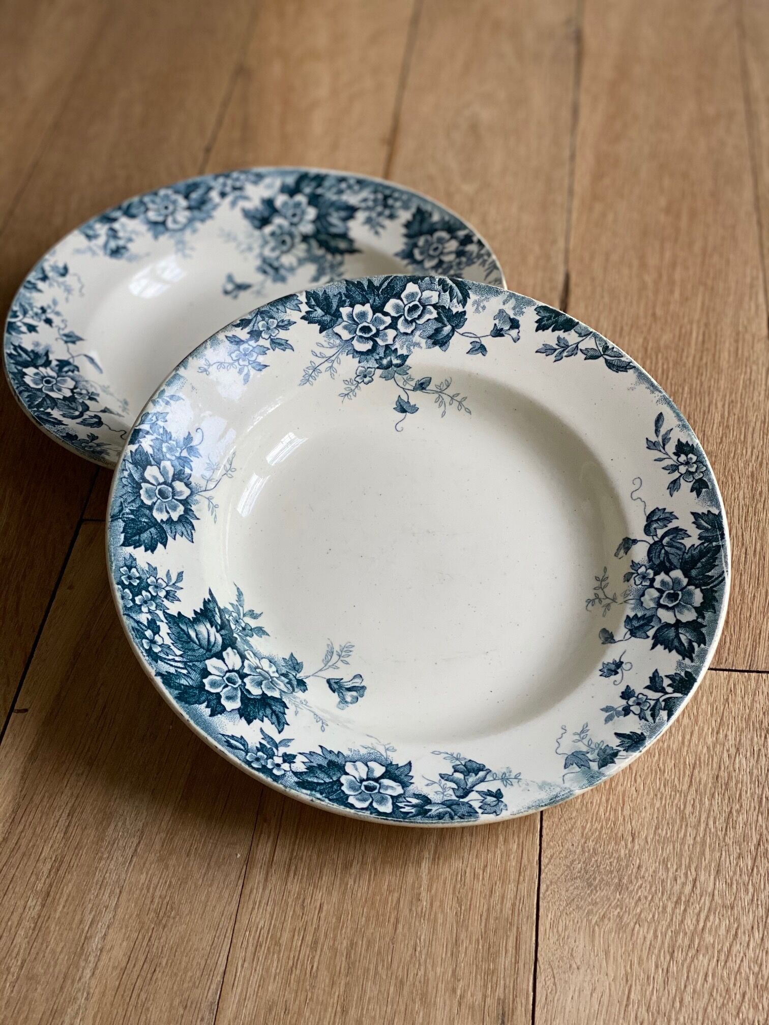 Lot 2 plates Terre de Fer