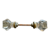 Poignée de porte cristal
