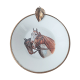 Empty pocket head of horses Limoges