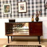 Enfilade vitrine vintage