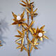 Large pair of brass wall sconces, Maison Jansen, 1960-70.