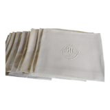 BM embroidered napkins