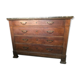 Commode en noyer