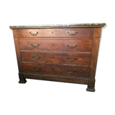 Commode en noyer