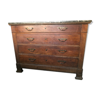 Commode en noyer