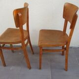 pair of Thonet bistro chairs