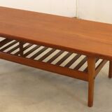 Mid Century teak Salontafel 'Bassen'