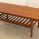 Mid Century teak Salontafel 'Bassen'