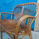 Rattan bench 80s