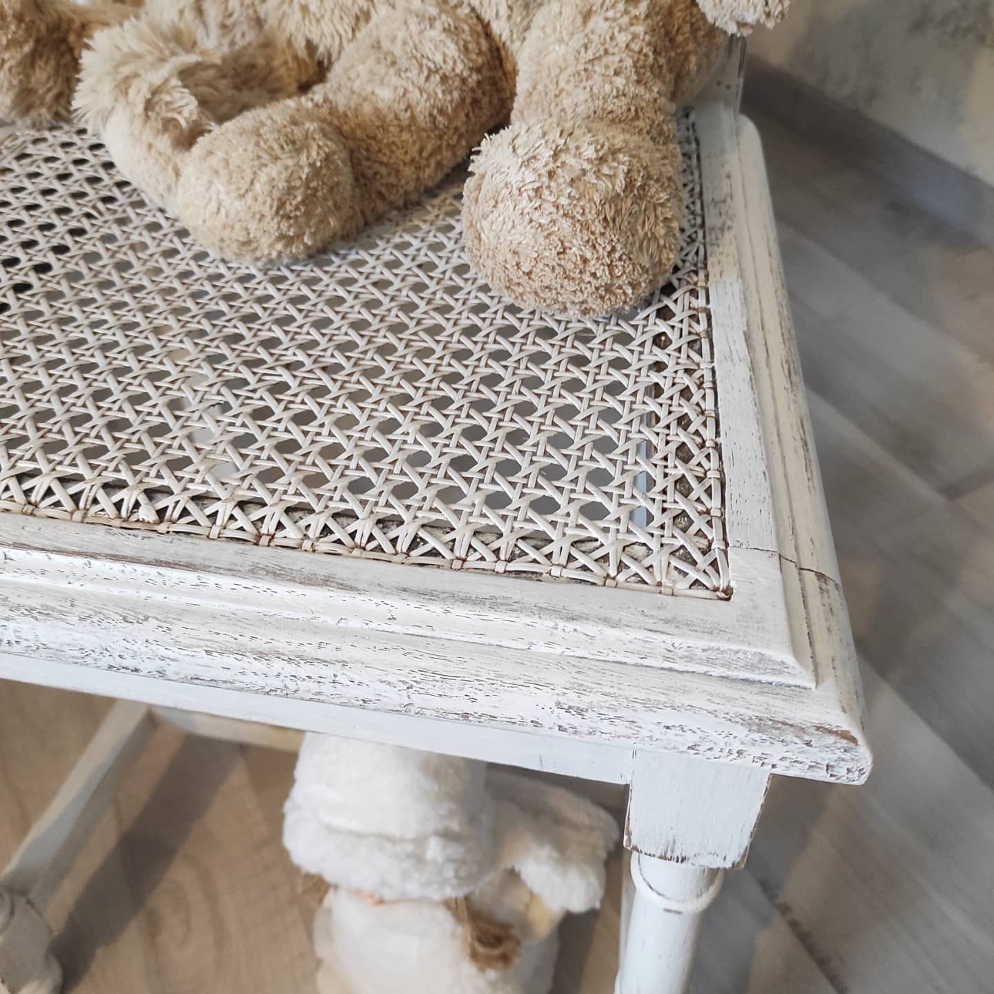 Restyled Henri II style chair