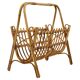 Porte-revues en bambou rotin style Franco Albini, Italie, années 1950