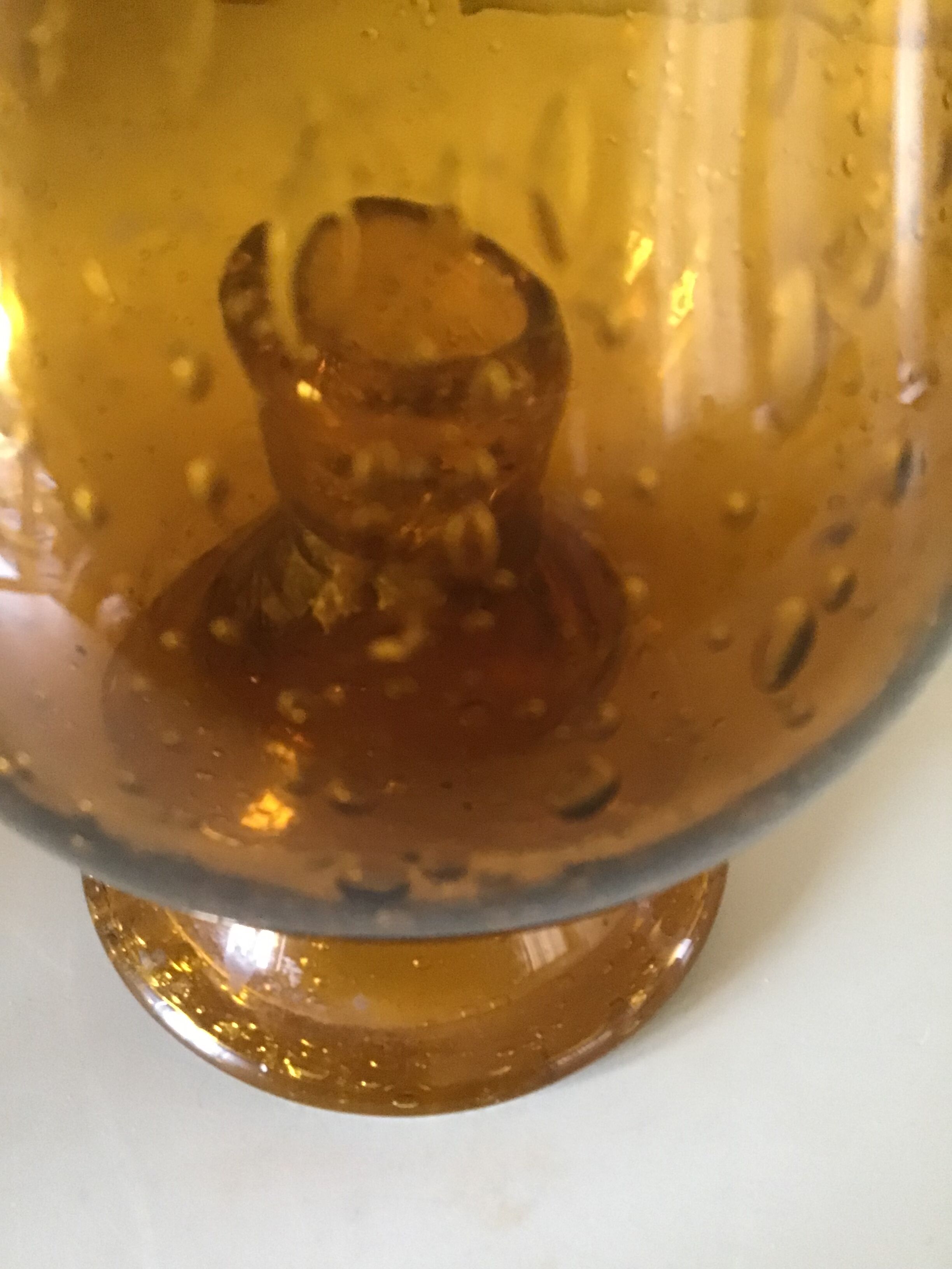 Photophore Biot glass bubble