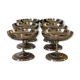 Lot de 6 coupes en inox