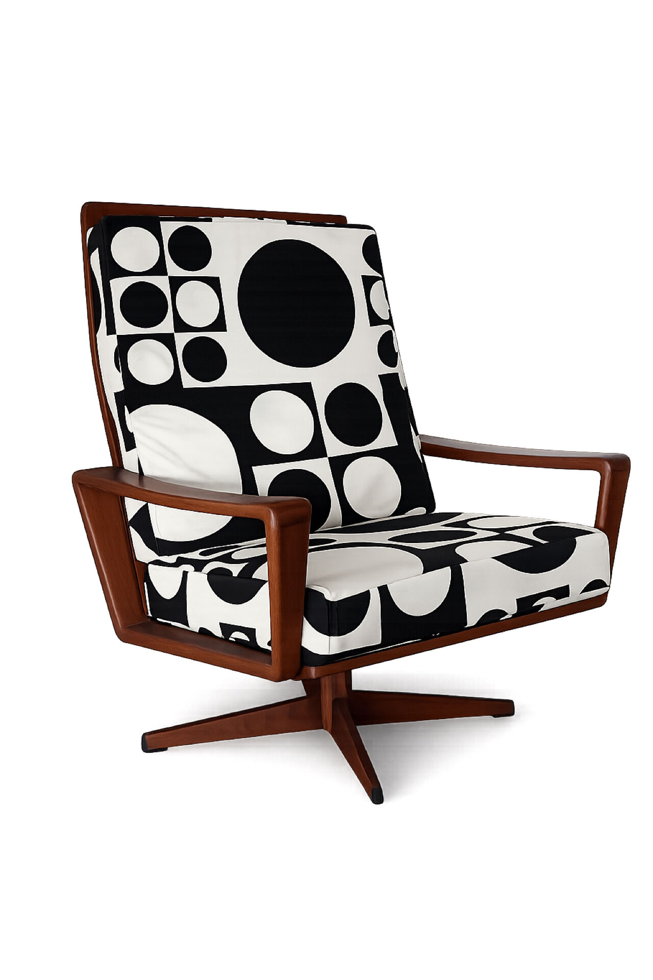 Swivel lounge chair by Arne Wahl Iversen