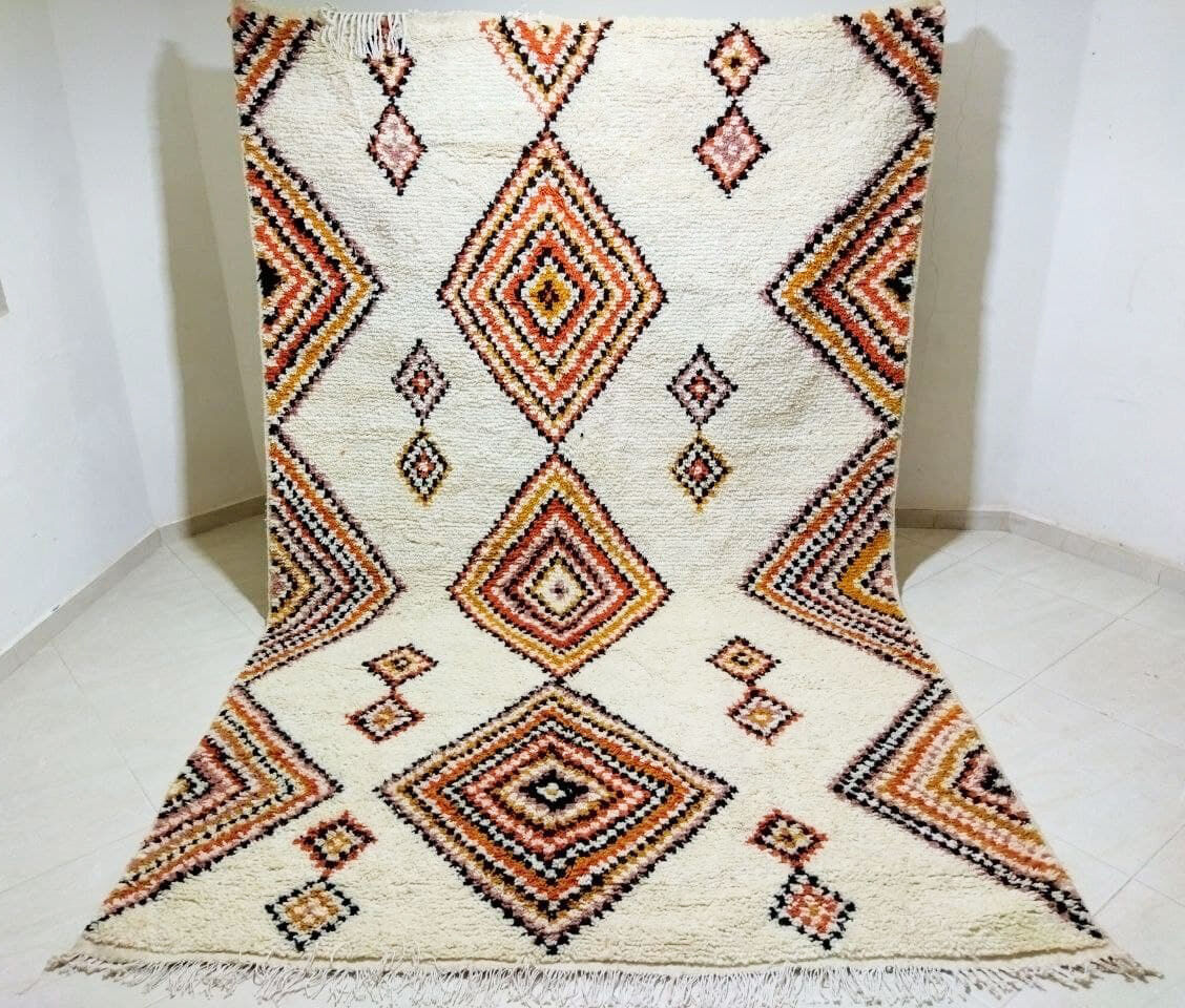 Tapis berbère losanges coloré  312 X 200 CM