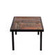 Robert and Jean Cloutier lava and metal coffee table, 1950s