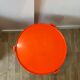 70s orange serving trolley
