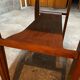 Antique dressing table, white marble