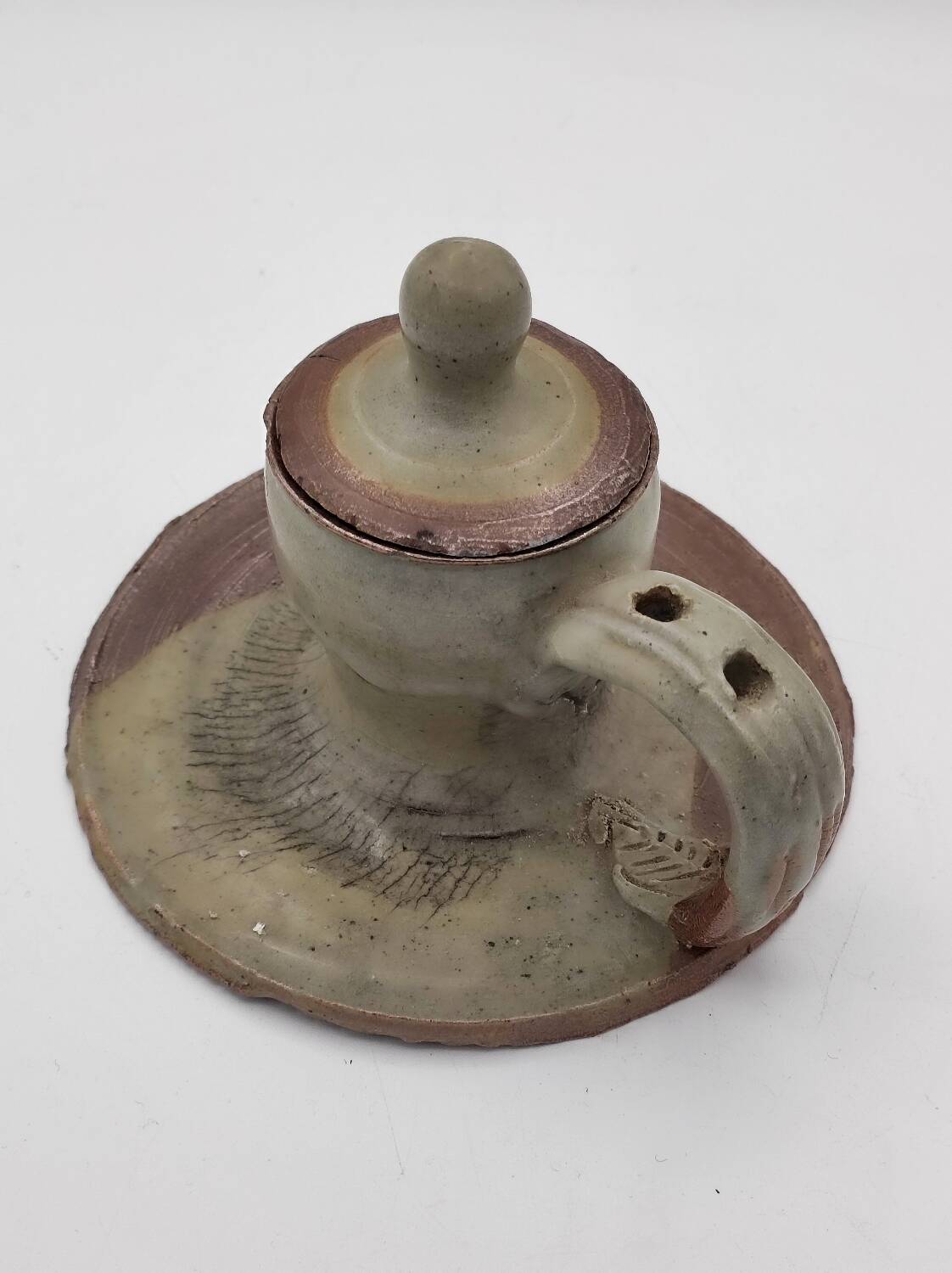 Puisaye sandstone candlestick