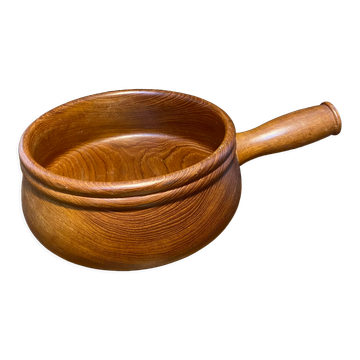 Wooden caquelon