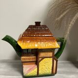 Vintage-Charming teapot-House shape-West Germany