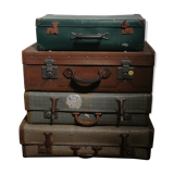 Antique suitcases