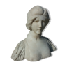 Bust of a young girl by Affortunato Gori (1895-1925) and dating from the 1920s