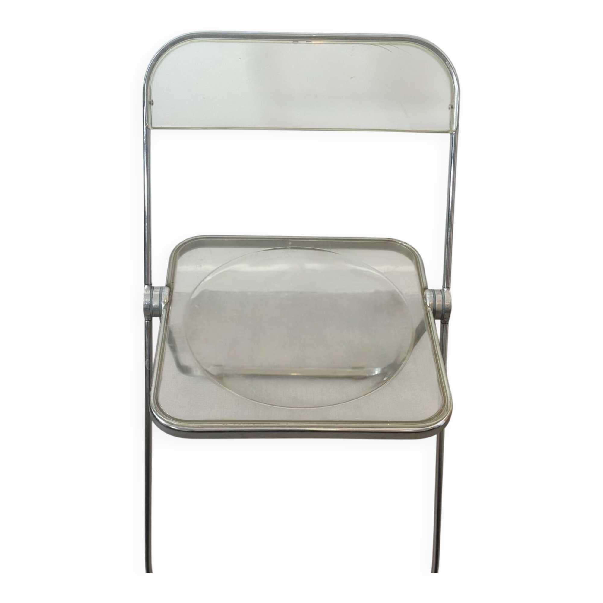 Chaise Plia Castelli transparente | Selency