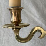 Lucien Gau's gilded bronze water bottle lamp Directoire style, 20th century