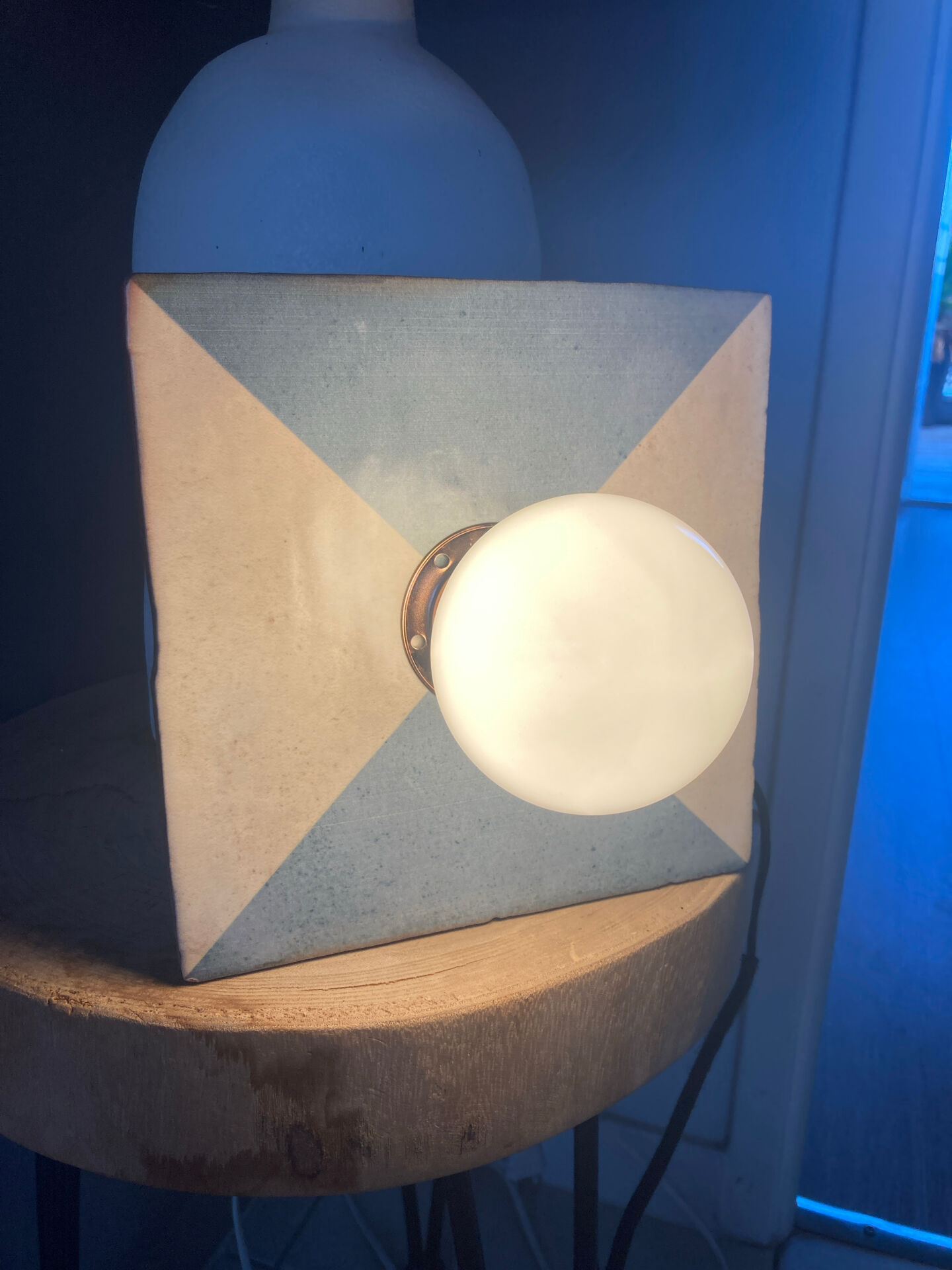 Applique carreau de ciment