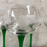 Set of 6 Alsace wine glasses