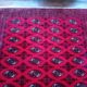 Handmade Turkmen Bukhara Rug 292x201cm