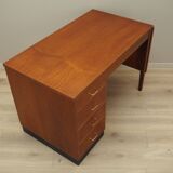 Teak desk, Danish design, 1970s, production: Denmark