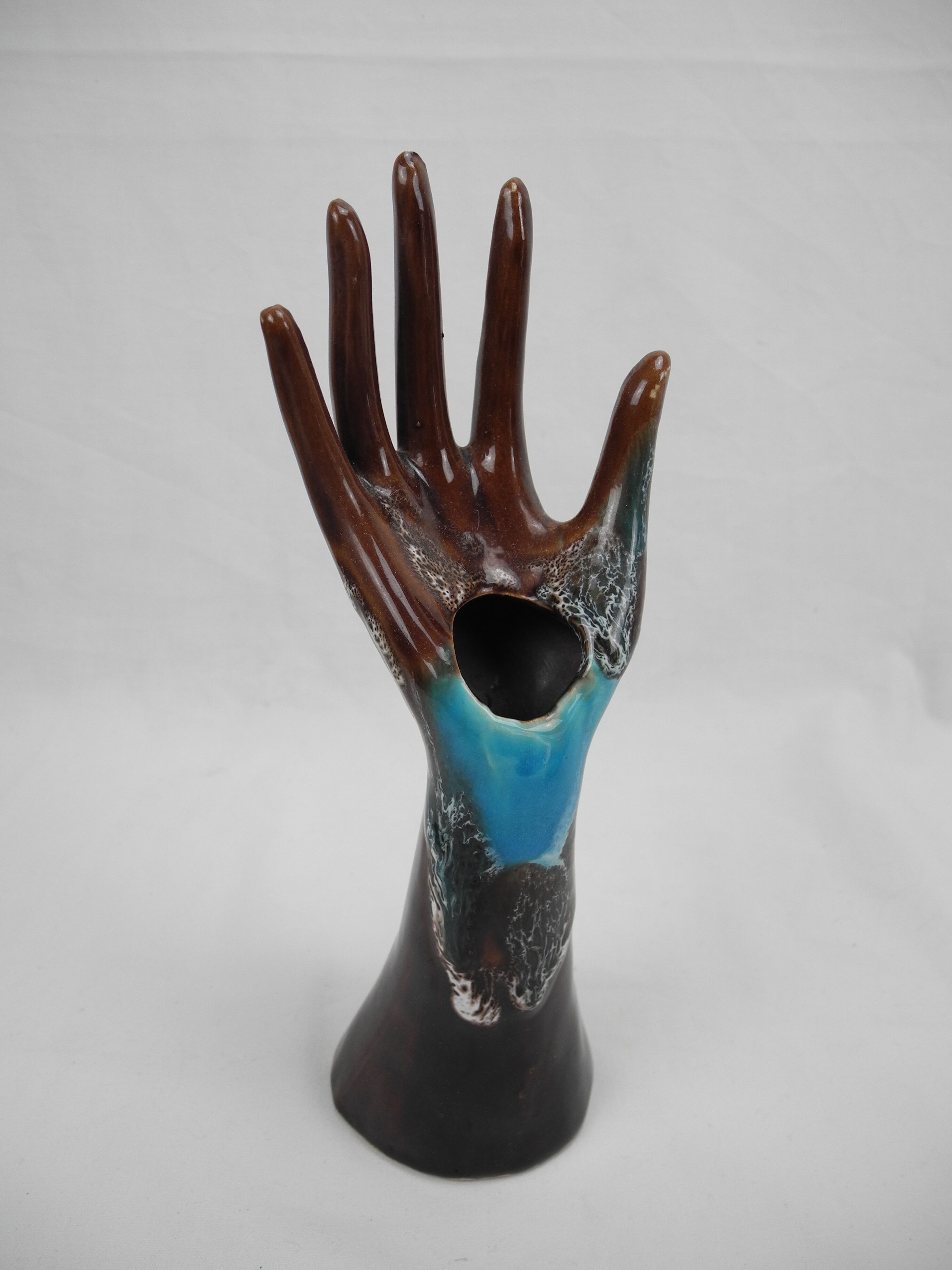 Main soliflore baguier vintage ring holder vase