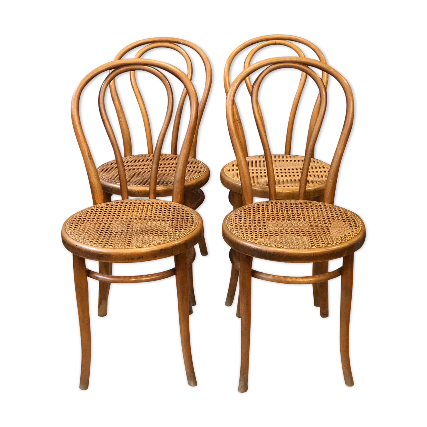 Stamped Thonet chairs