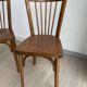 pair of bistro chairs Baumann 60s model Nr 12 Fanett