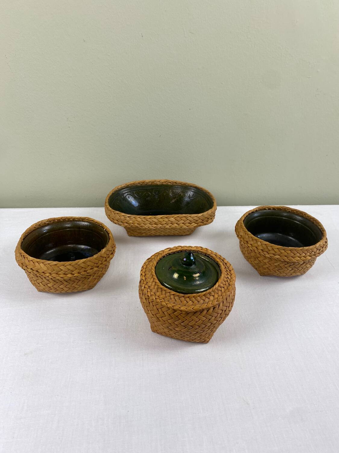 Vintage ethnic service